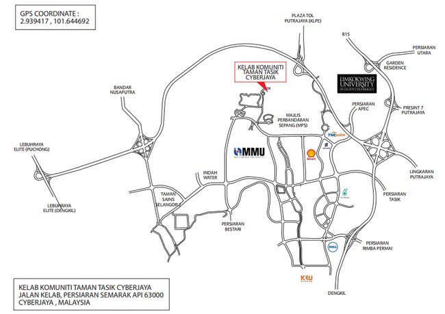 Alamat-kelab-komuniti-taman-tasik-cyberjaya - Prof Hariz