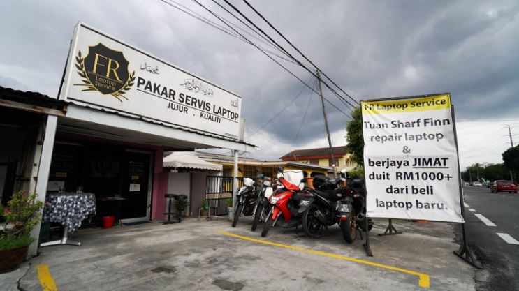 lokasi strategik Repair Motherboard Laptop Murah di KL