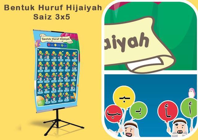 Bahan Bantu Belajar Pendidikan Islam Untuk Kanak Kanak Poster Bunting