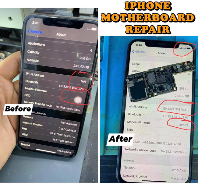 repair motherboard iphone semenyih